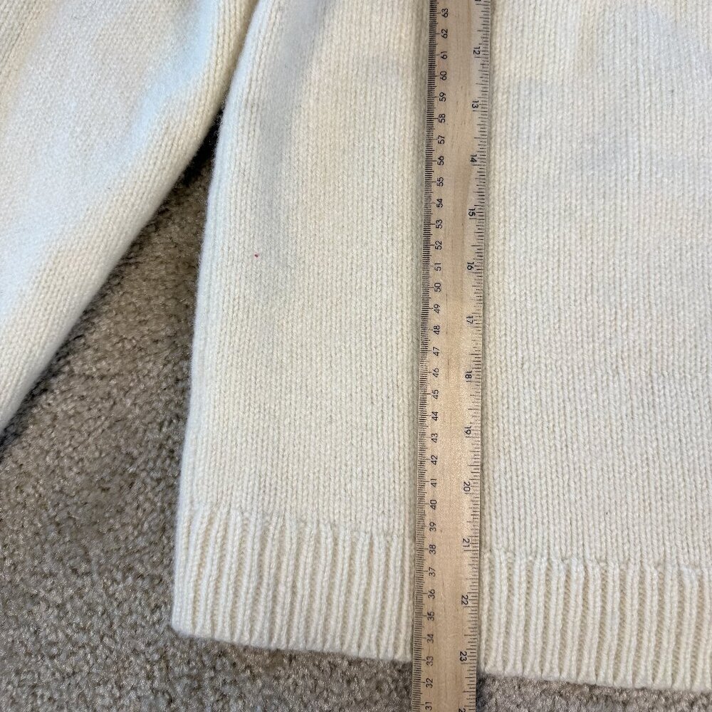 L.L. Bean Women's Nordic Fair Isle Sweater 100% Lambs Wool Vintage Size Medium - Picture 8 of 9